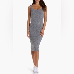 Size XS Vuori Gray Halo Essential Knit Dress